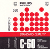 Compact Cassette Philips Standard Quality 60 Type I Normal 1975 Europe