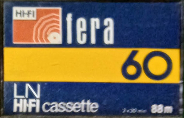 Compact Cassette fera 60 "LN" Type I Normal 1974 Unknown Country