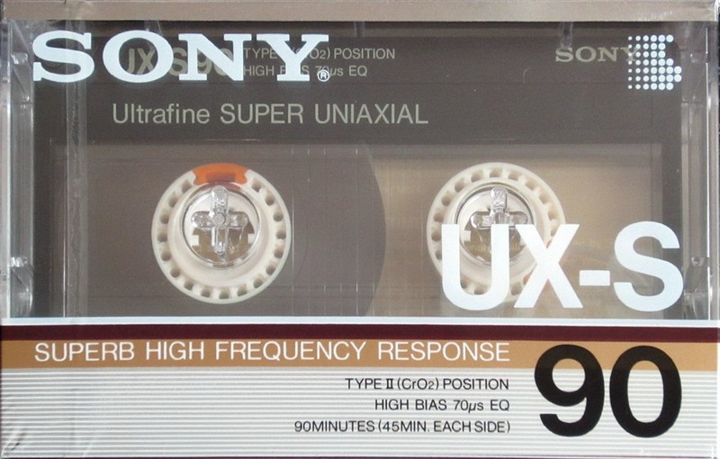 Compact Cassette: Sony  - UX-S 90