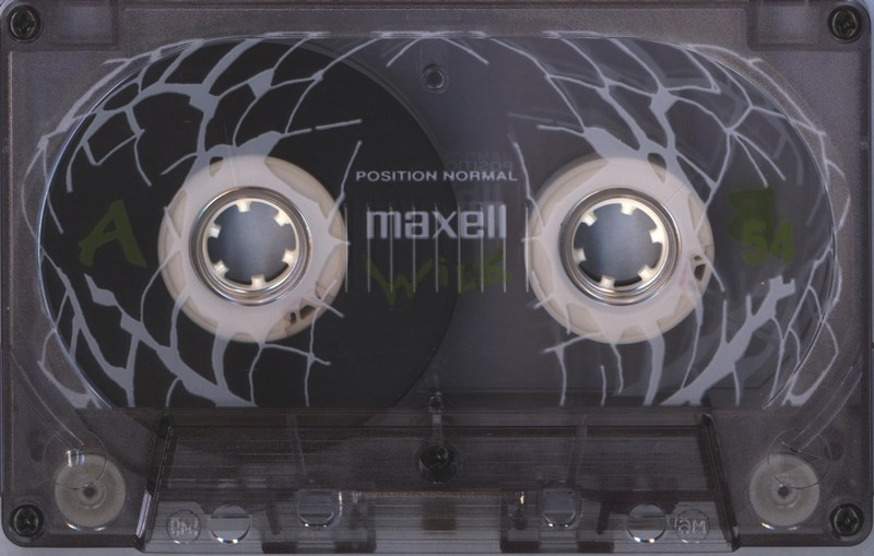 Compact Cassette Maxell Wild 54 Type I Normal 1992 Europe
