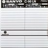 Compact Cassette Sanyo LN 60 Type I Normal 1978 Europe