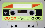 Compact Cassette CO-OP 60 Type I Normal 1973 Japan