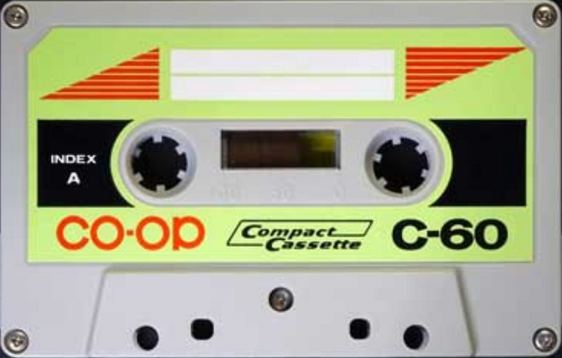 Compact Cassette CO-OP 60 Type I Normal 1973 Japan