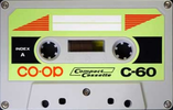 Compact Cassette CO-OP 60 Type I Normal 1973 Japan
