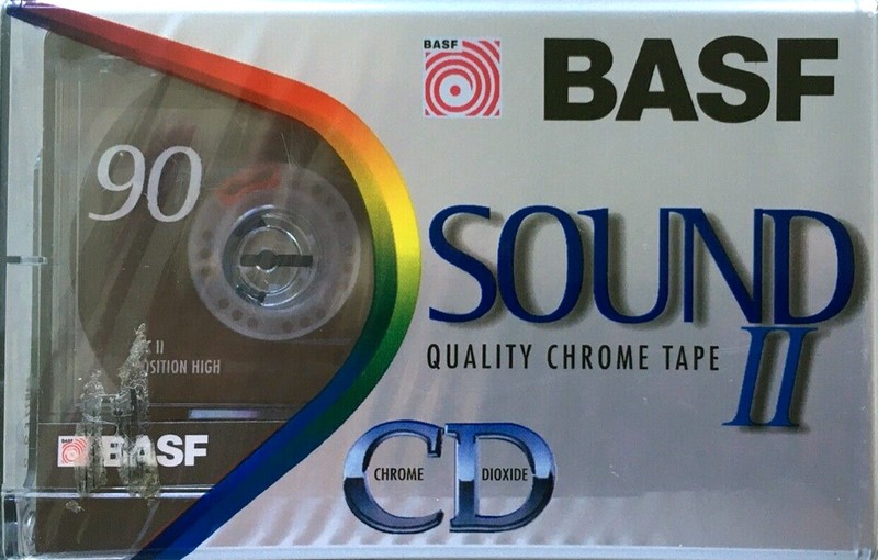 Compact Cassette: BASF  - Sound II 90