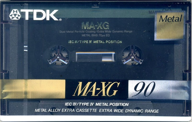 Compact Cassette: TDK  - MA-XG 90