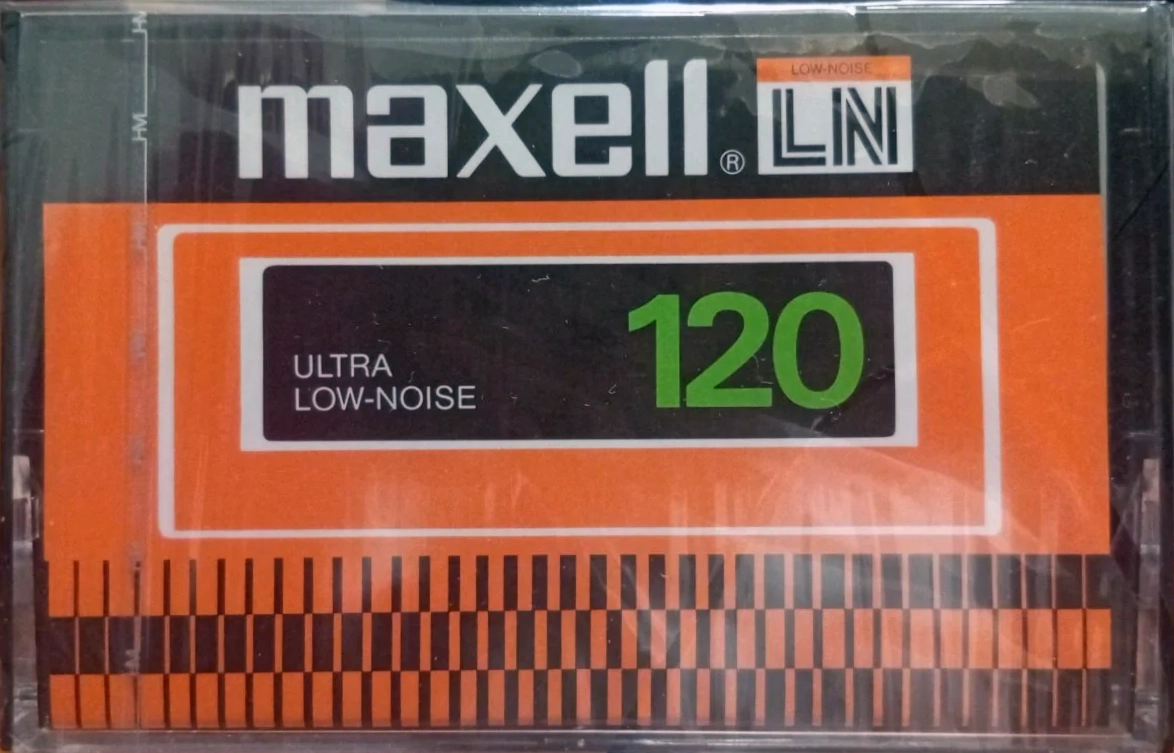 Compact Cassette Maxell LN 120 Type I Normal 1977 USA