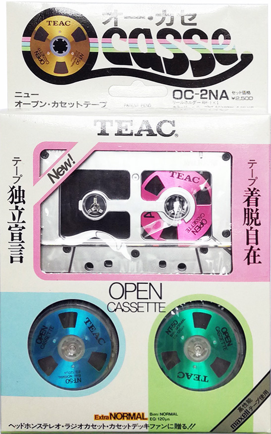 Blister Teac OC Open Cassette 50 "Casse OC-2NA" Type I Normal 1983 Japan