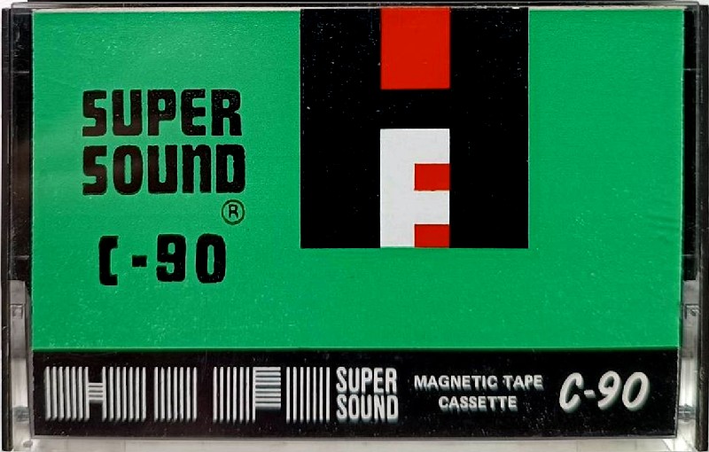 Compact Cassette Super Sound 90 Type I Normal 1981 Hong Kong