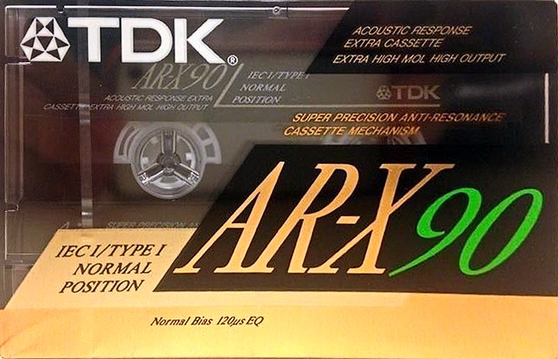 Compact Cassette: TDK  - AR-X 90