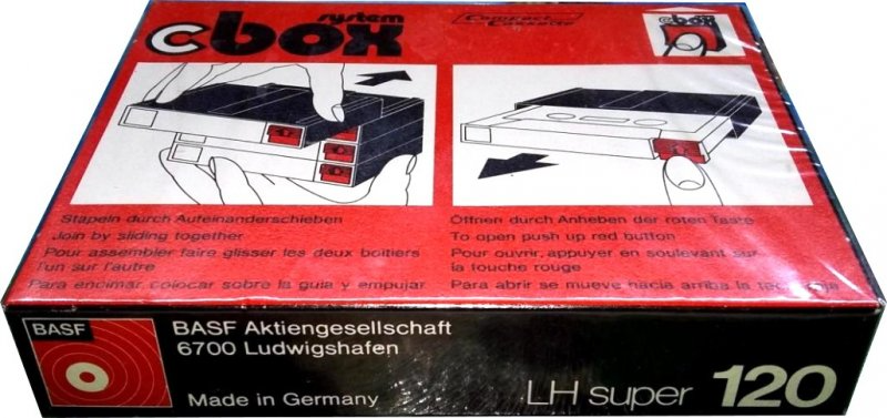 Compact Cassette BASF LH Super 120 Type I Normal 1976 Europe