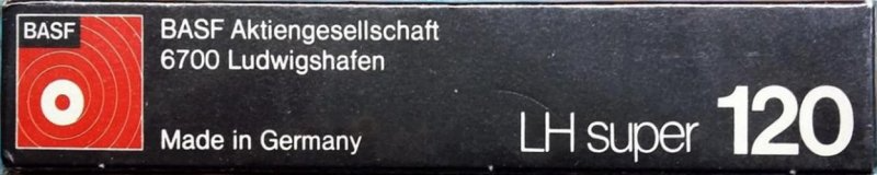 Compact Cassette BASF LH Super 120 Type I Normal 1976 Europe