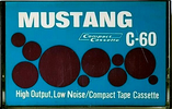 Compact Cassette Mustang 60 Type I Normal 1978 Hong Kong