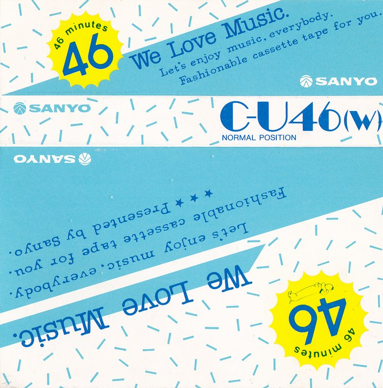 Compact Cassette:  Sanyo - We Love Music 46