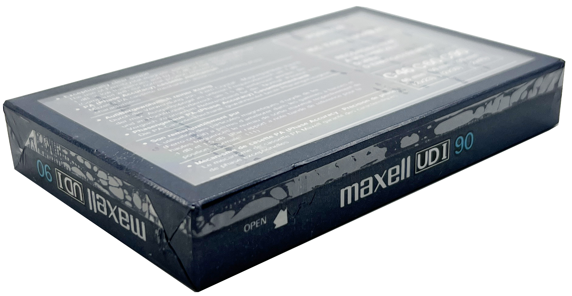 Compact Cassette Maxell UDI / UD1 90 Type I Normal 1987 Europe
