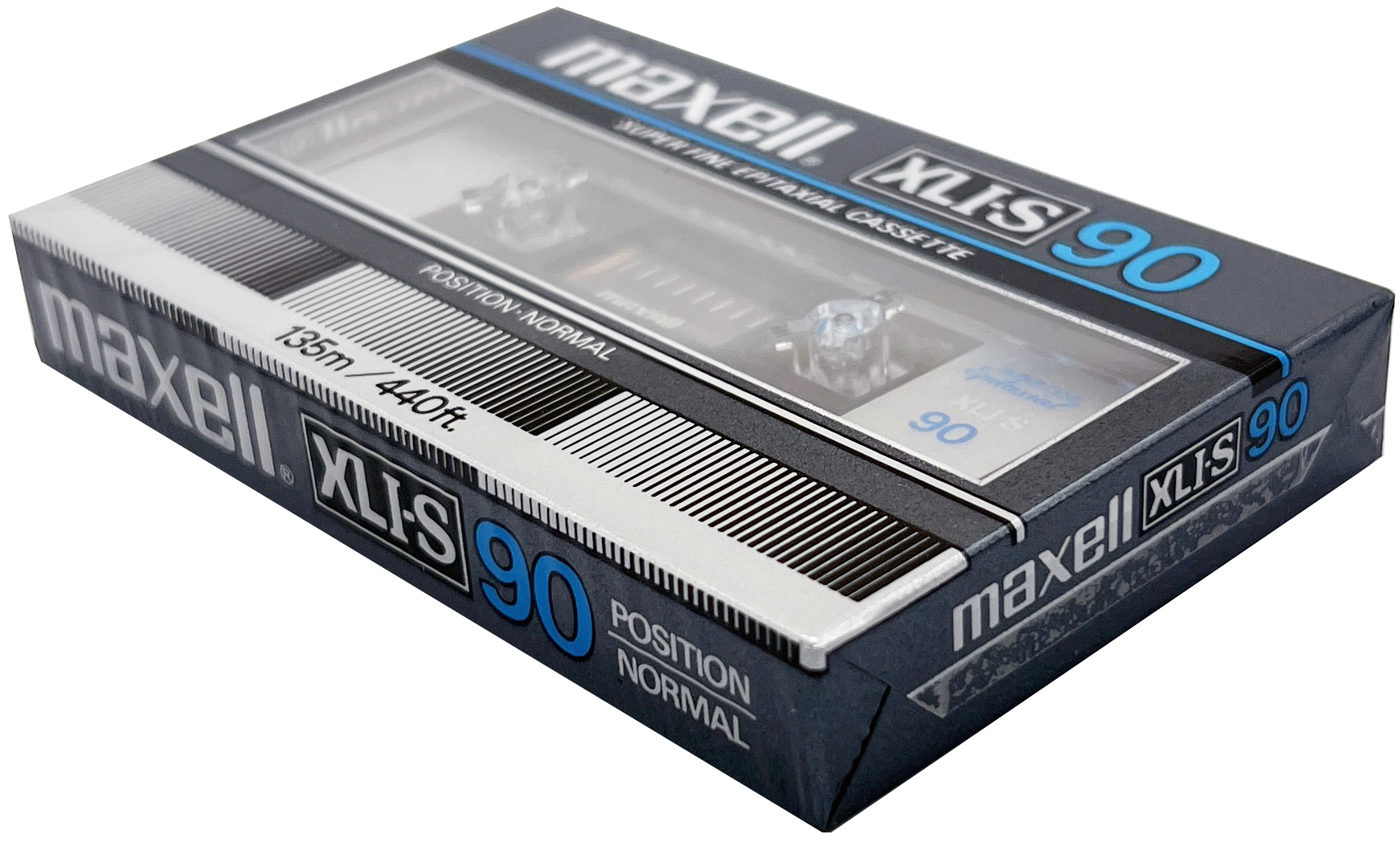 Compact Cassette Maxell XLI-S 90 Type I Normal 1984 Europe