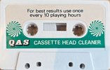 Compact Cassette QAS Cleaning Cassette Portugal