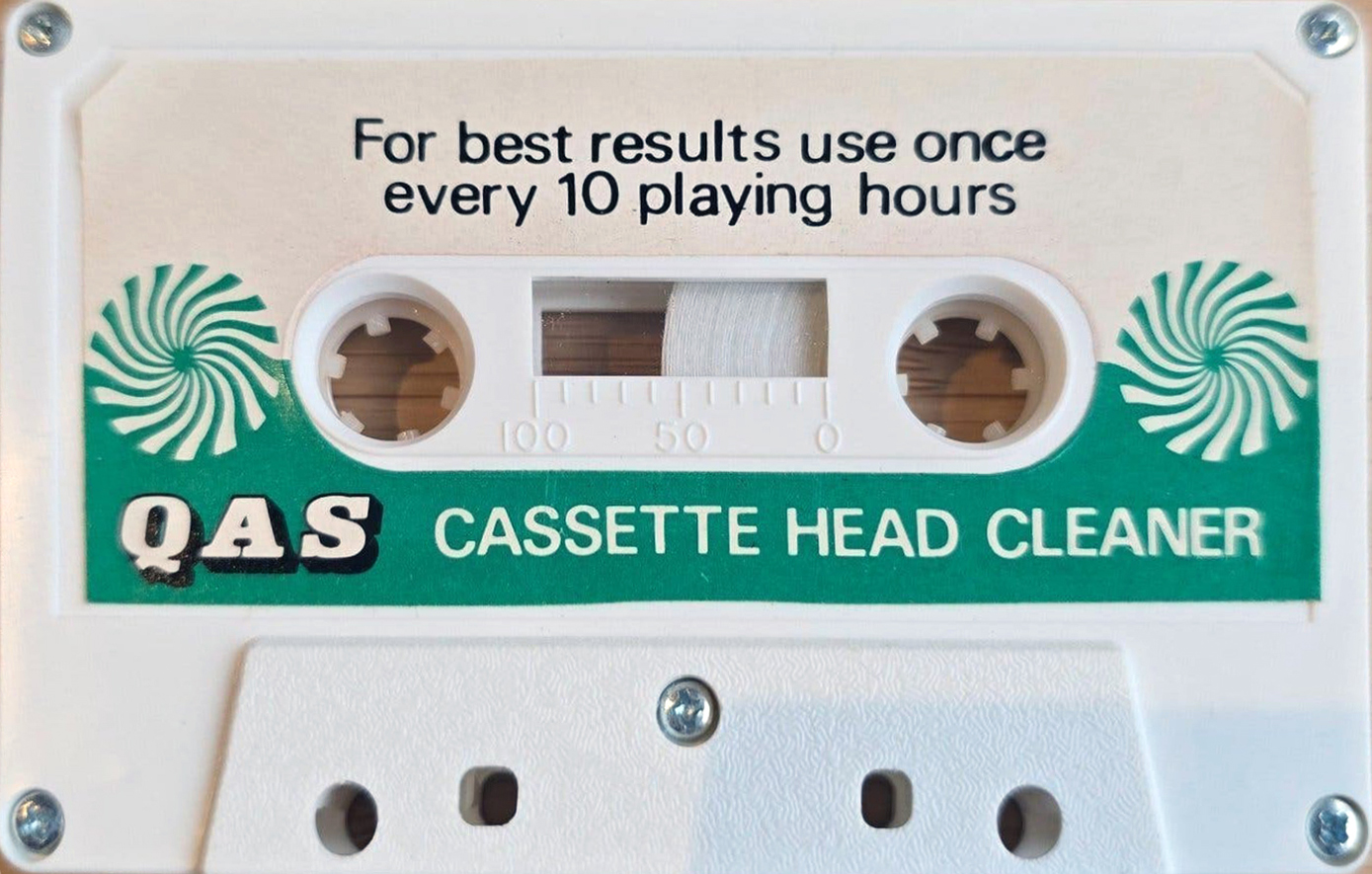 Compact Cassette QAS Cleaning Cassette Portugal