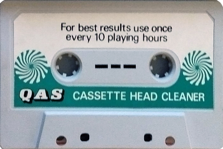 Compact Cassette QAS Cleaning Cassette Unknown Country