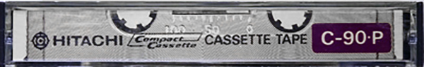 Compact Cassette Hitachi 90 Type I Normal 1971 Worldwide