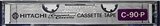 Compact Cassette Hitachi 90 Type I Normal 1971 Worldwide