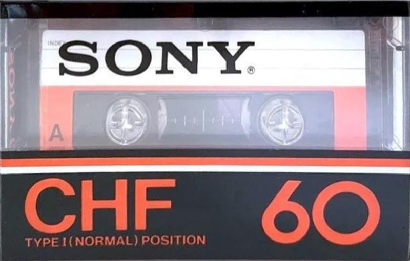 Compact Cassette Sony CHF 60 Type I Normal 1978 Japan