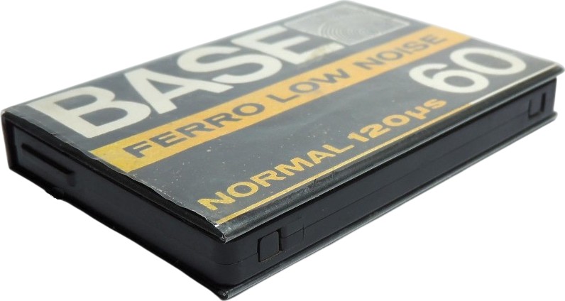 Compact Cassette BASE 60 "black" Type I Normal Unknown Country
