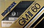 Compact Cassette Magnax GM-II 60 "Grand Master II" Type II Chrome 1982 Japan