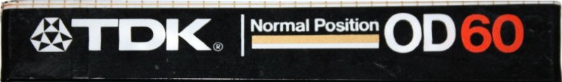 Compact Cassette TDK OD 60 Type I Normal 1982 Japan