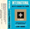 Compact Cassette International 60 Type I Normal Hong Kong
