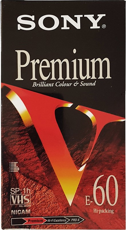 VHS, Video Home System: Sony  - Premium 60