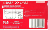 2 pack BASF LH Extra I 90 "LH-E I" Type I Normal 1985 Europe