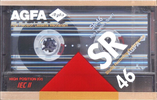 Compact Cassette AGFA SR 46 Type II Chrome 1989 Europe