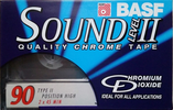 Compact Cassette BASF Sound 90 "Level II" Type II Chrome 1998 North America