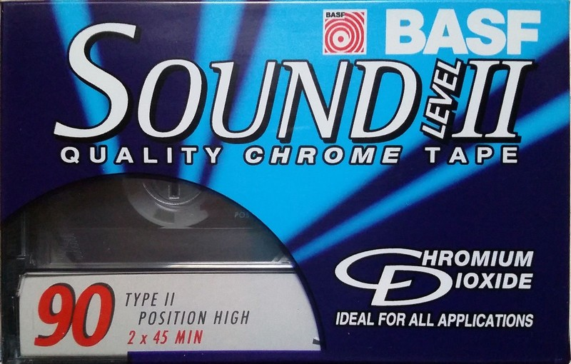 Compact Cassette: BASF  - Sound II 90