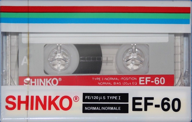 Compact Cassette Shinko EF 60 Type I Normal