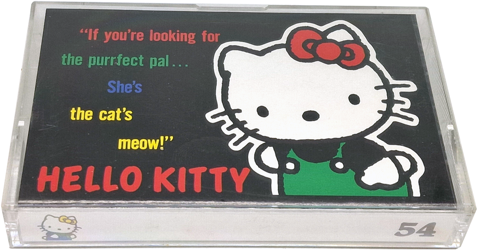 Compact Cassette No Name 54 "Hello Kitty" Type I Normal 1989 Japan