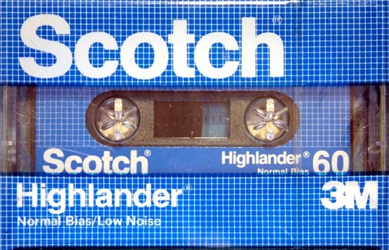 Compact Cassette Scotch Highlander 60 Type I Normal 1982 USA