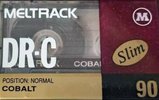 Compact Cassette Meltrack DR-C 90 "Cobalt" Type I Normal 1993 India