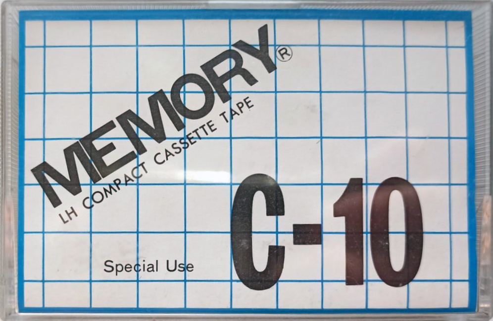 Compact Cassette Memory LH 10 Type I Normal 1980 Japan