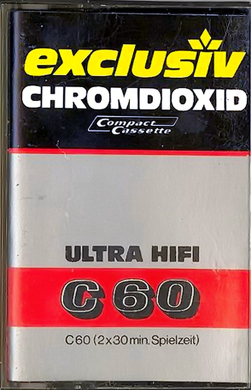 Compact Cassette Exclusiv 60 Type II Chrome 1984 Germany