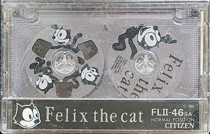 Compact Cassette Citizen Felix The Cat 46 "FLII-46SA" Type I Normal 1987 Japan