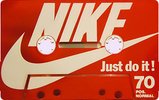 Compact Cassette BASF 70 "NIKE Just do it!" Type I Normal Germany