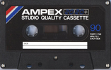 Compact Cassette Ampex 2020+ 90 Type I Normal 1978 Mexico