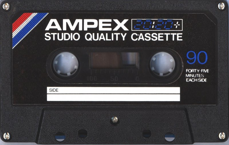 Compact Cassette:  Ampex - 2020+ 90