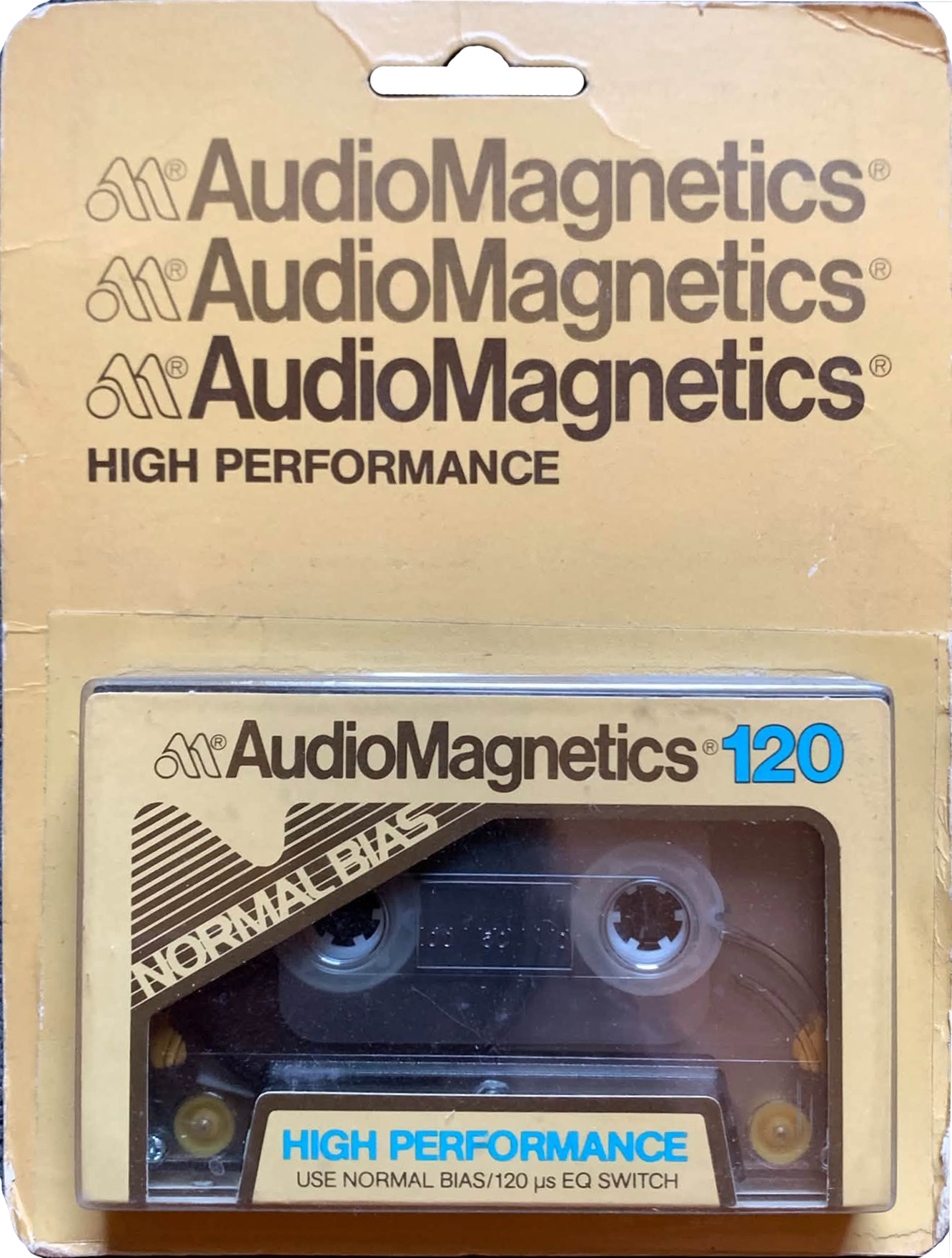 Blister Audio Magnetics High Performance 120 Type I Normal 1977 USA