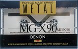 Compact Cassette Denon MG-X 90 Type IV Metal 1991 Japan