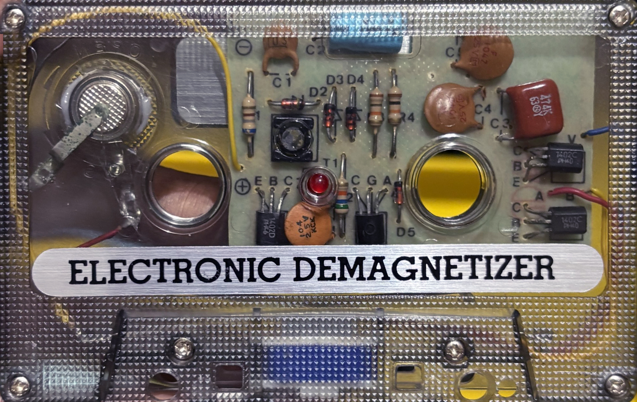 Compact Cassette Alcon Head Demagnetiser Unknown Country