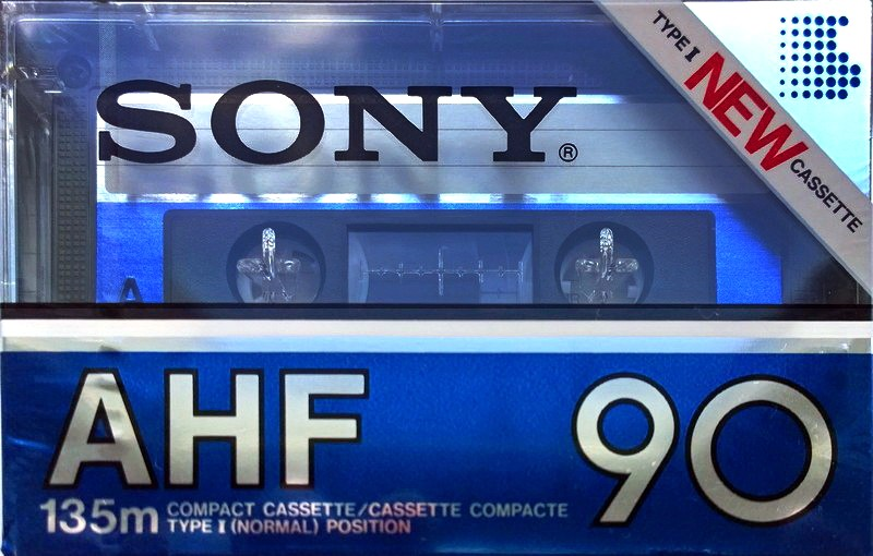 Compact Cassette: Sony  - AHF 90