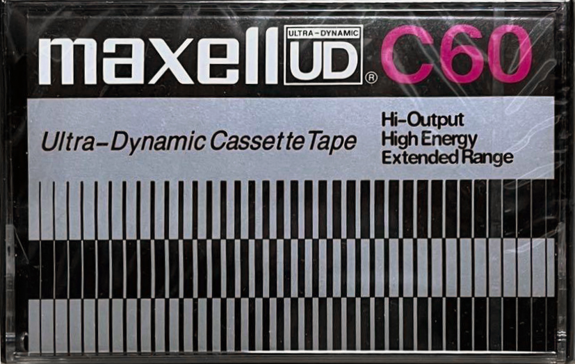 Compact Cassette Maxell UD 60 "UD C60" Type I Normal 2016 Japan